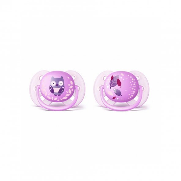 Philips Avent Ultra Soft 2li Emzik 0-6 Ay - Kız