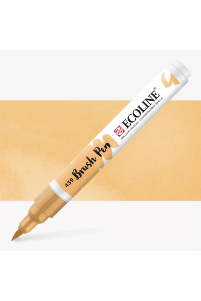 Talens Ecoline Suluboya Brush Pen Sepia Light 439