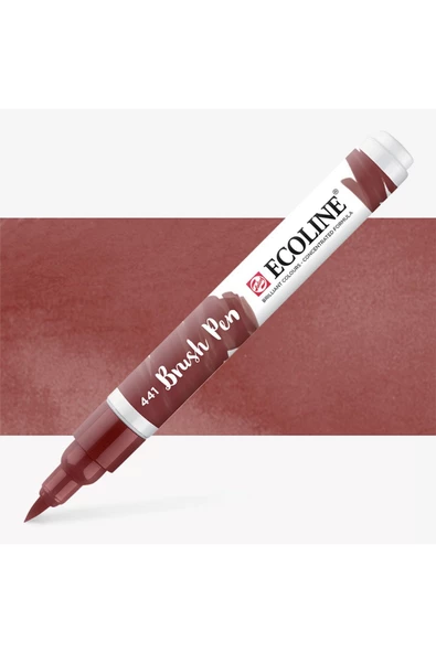 Talens Ecoline Suluboya Brush Pen Mahogany 441