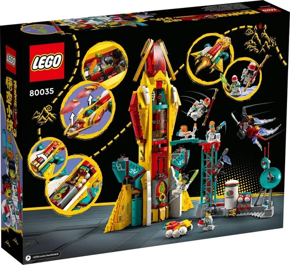 LEGO Monkie Kid 80035 Monkie Kid's Galactic Explorer - Resim 2