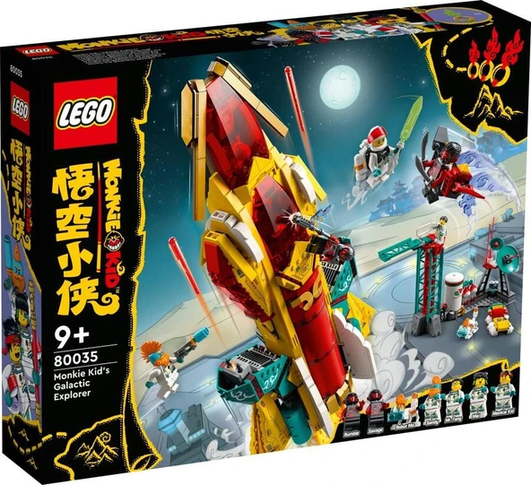 LEGO Monkie Kid 80035 Monkie Kid's Galactic Explorer ürün görseli 1