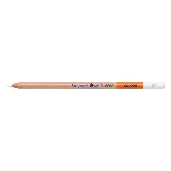 Bruynzeel Design Colour Kuru Boya Kalemi 01 White