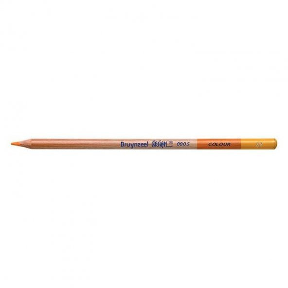 Bruynzeel Design Colour Kuru Boya Kalemi 22 Dark Yellow