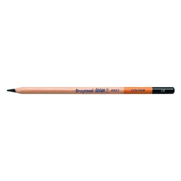 Bruynzeel Design Colour Kuru Boya Kalemi 10 Black