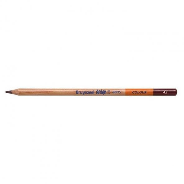Bruynzeel Design Colour Kuru Boya Kalemi 43 Dark Brown
