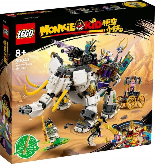 LEGO Monkie Kid 80043 Yellow Tusk Elephant