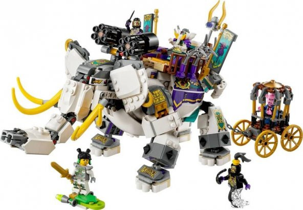 LEGO Monkie Kid 80043 Yellow Tusk Elephant - 3