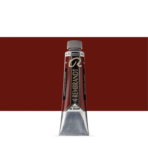 Talens Rembrandt Yağlı Boya 40ml Transparent Oxide Brown 426 S.3