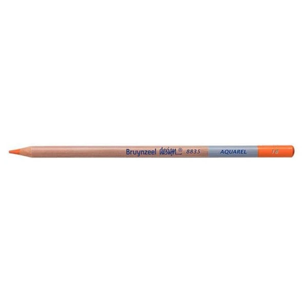 Bruynzeel Design Aquarel Boya Kalemi 18 Permanent Orange