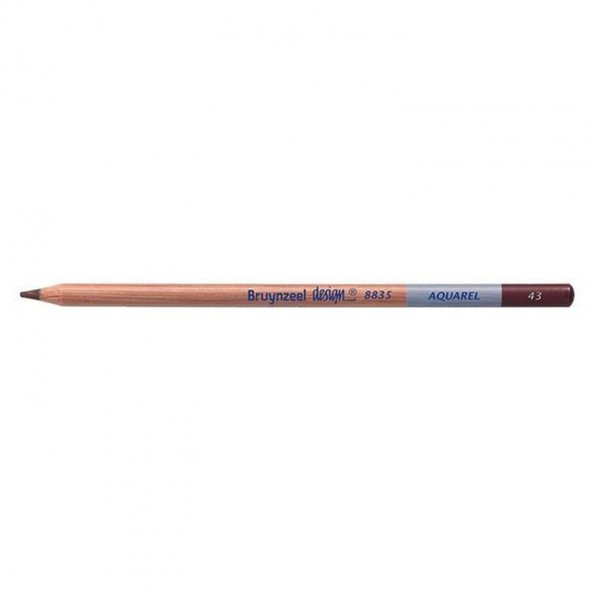 Bruynzeel Design Aquarel Boya Kalemi 43 Dark Brown