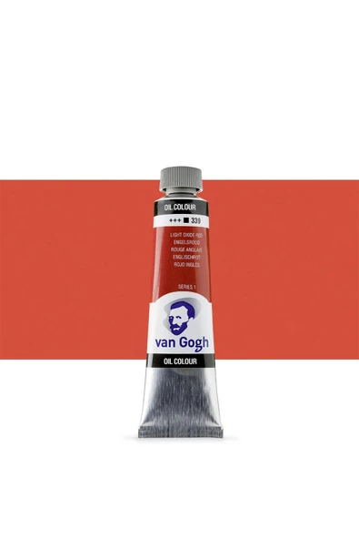 Talens Van Gogh Yağlı Boya 40ml Light Oxide Red 339 S.1