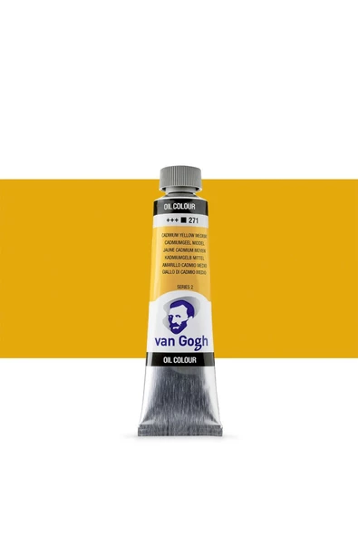 Talens Van Gogh Yağlı Boya 40ml Cadmium Yellow Medium 271 S.2