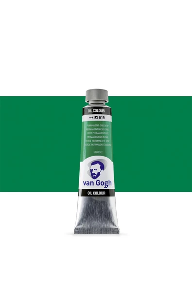 Talens Van Gogh Yağlı Boya 40ml Permanent Green Deep 619 S.2