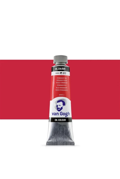 Talens Van Gogh Yağlı Boya 40ml Permament Red 372 S.2