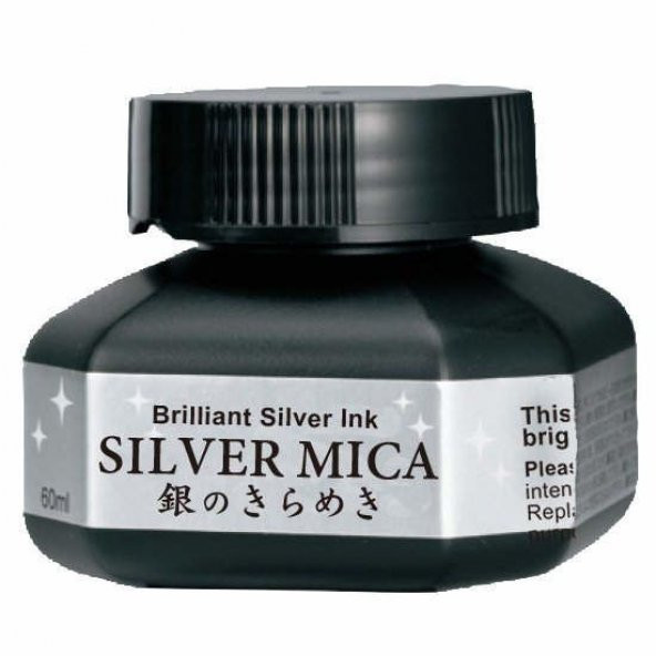 Zig Silver Mica Metalik Gümüş Mürekkep 60 ml.