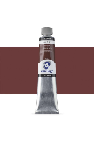 Talens Van Gogh Yağlı Boya 200ml Burnt Sienna 411 S.1