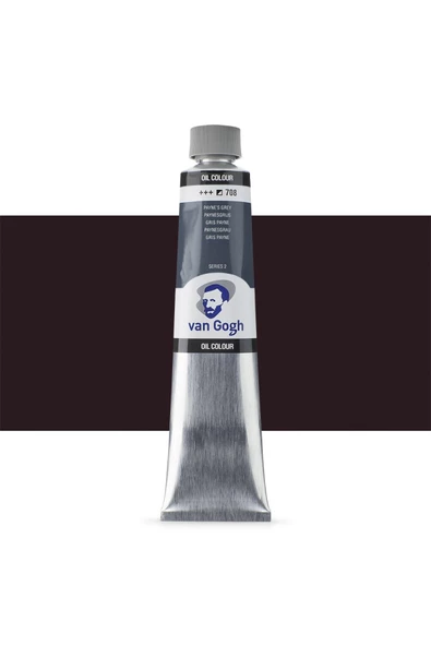 Talens Van Gogh Yağlı Boya 200ml Paynes Grey 708 S.2