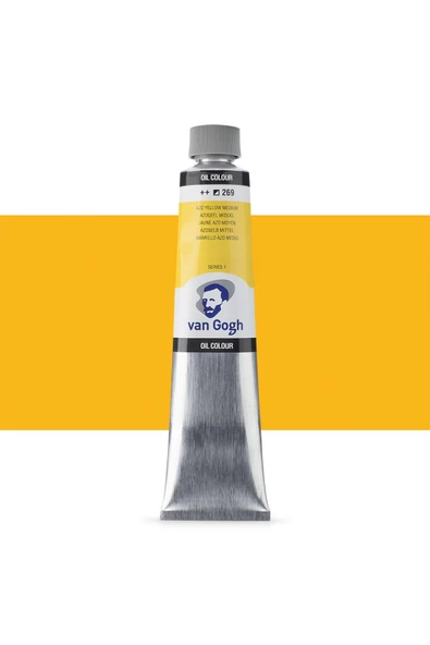 Talens Van Gogh Yağlı Boya 200ml Azo Yellow Medium 269 S.1
