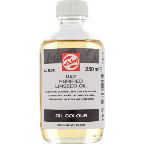 Talens Linseed Oil Purified 027 250ml (Saf Keten Yağı)