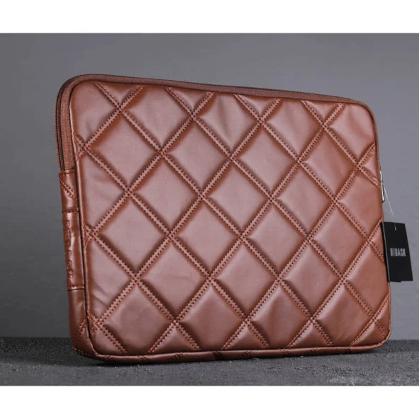 Bback Kapitone Laptop Çantası Taba