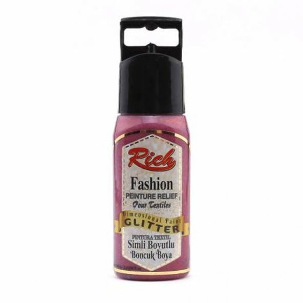 Rich Boyutlu Boncuk Boya 60 ml. 964 SİMLİ KIRMIZI