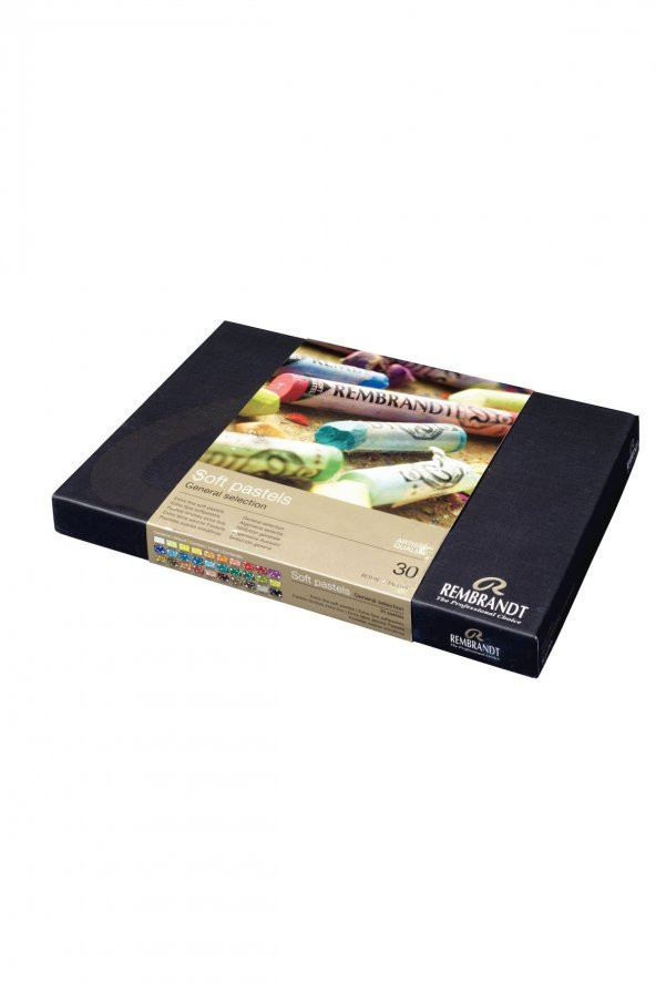 Rembrandt Soft Pastel 30'lu Set Tam Boy Toz Pastel (General / Genel)