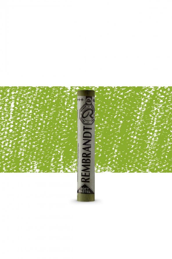 Rembrandt Soft Pastel Boya Permanent Yellow Green 633.3