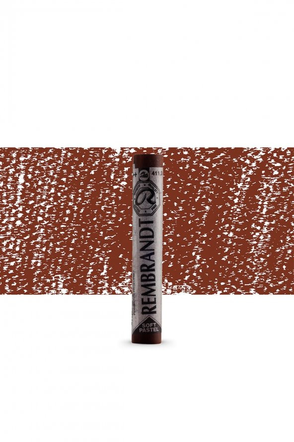 Rembrandt Soft Pastel Boya Burnt Sienna 411.3