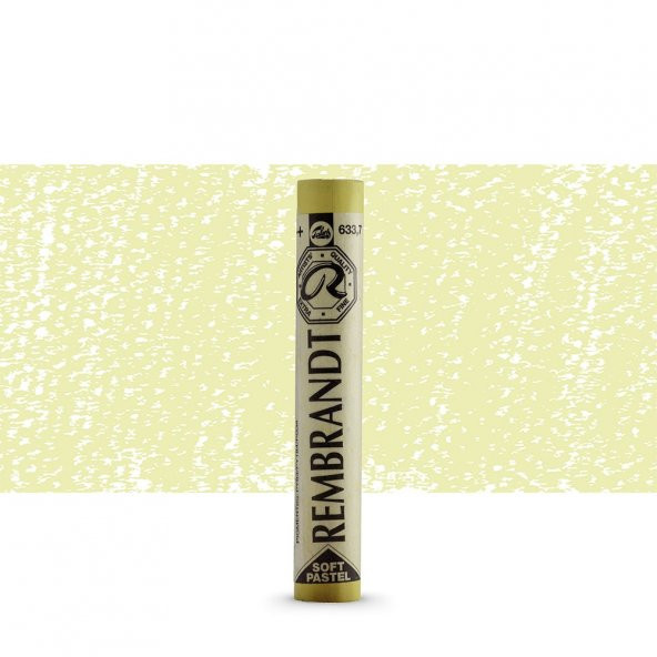 Rembrandt Soft Pastel Boya Permanent Yellow Green 633.7