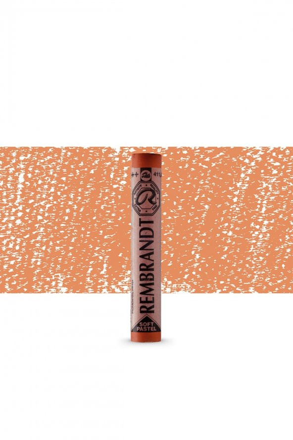 Rembrandt Soft Pastel Boya Burnt Sienna 411.8