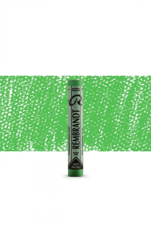 Rembrandt Soft Pastel Boya Permanent Green Light 618.5
