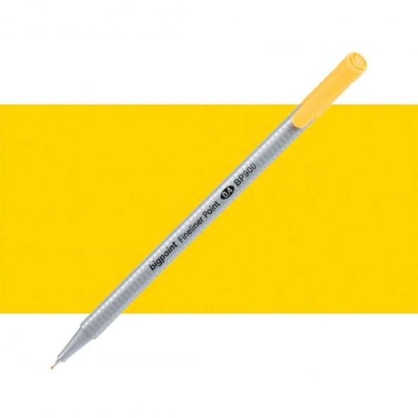 Bigpoint Fineliner Marker Kalem Sarı (Yellow)