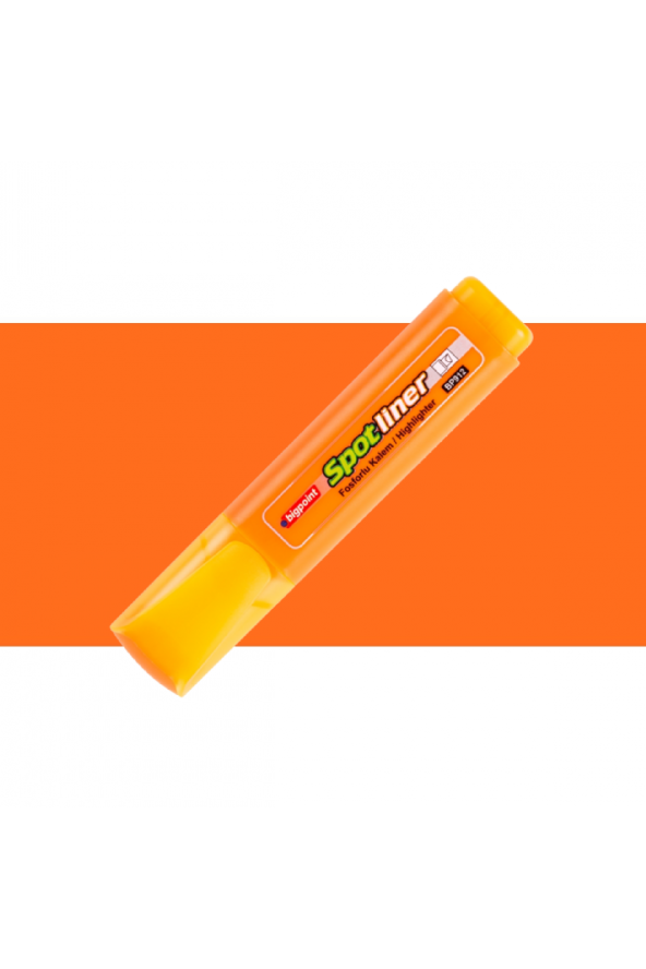 Bigpoint Spotliner Highlighter Fosforlu Kalem Turuncu