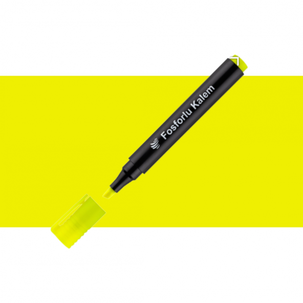 Lotte Fosforlu Marker Kalem Sarı 2-5mm - 1