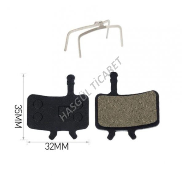 Hsgl Bisiklet Fren Balatası DT - 813 Bisiklet Fren Sistemleri DSC 614 - 4