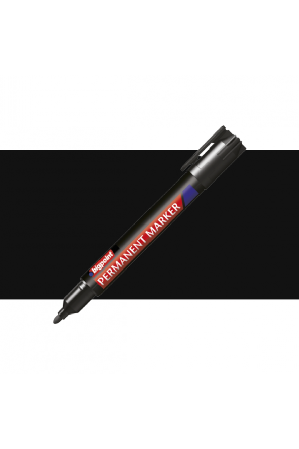 Bigpoint Permanent Marker Kalem Yuvarlak Uç Siyah