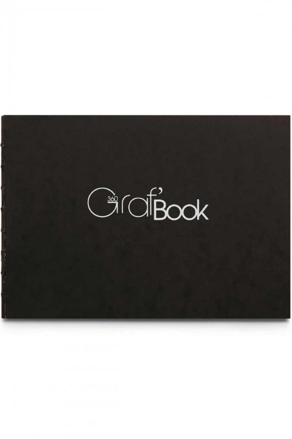 Clairefontaine Graf Book 360 100gr Dikişli Çizim Defteri 100 Sayfa A6 (10.5x14.8cm)