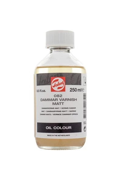 Talens : Dammar Varnish Matt : Mat Damar Verniği : 082 : 250 Ml