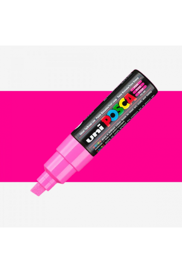 Uni Posca Marker Kalem PC-8K (8mm) Pembe