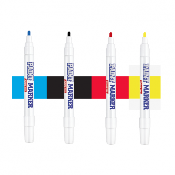 Bigpoint Paint Marker Kalem 2-4,9 mm 4'lü Set