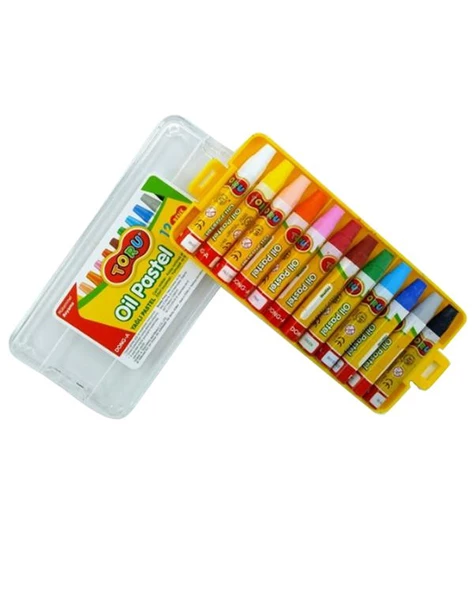 Toru 12 Renk Yağlı Pastel Boya - 2
