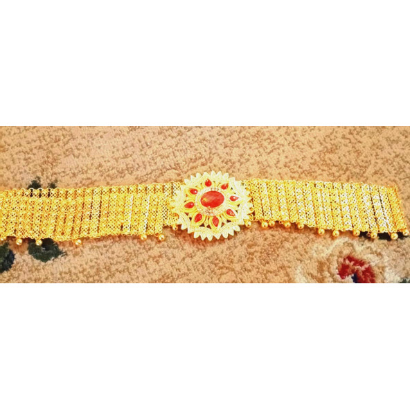 Gold Zaro  Altın Kaplama yoresel kemer - 2