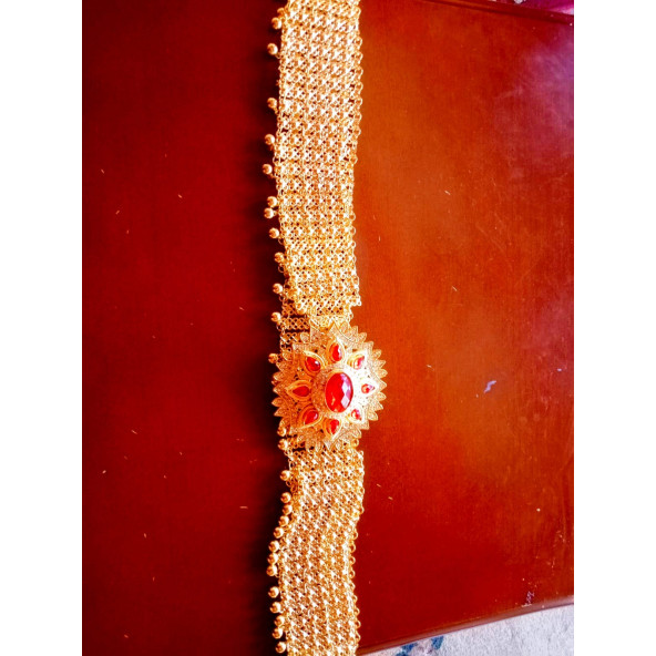 Gold Zaro  Altın Kaplama yoresel kemer - 3