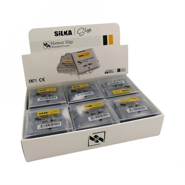 Silka hamur silgi profesyonel 6’lı - 2