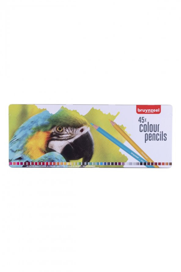 Bruynzeel KURU BOYA KALEM SETİ - 45 RENK (PARROT)