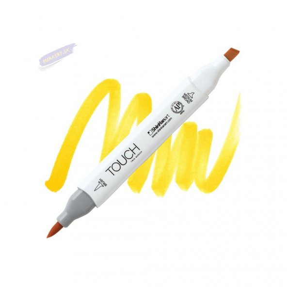 Shinhan Art TOUCH TWIN BRUSH PEN : Çift Taraflı Marker : GY222 Golden yellow