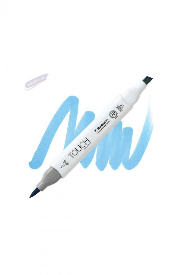 Shinhan Art TOUCH TWIN BRUSH PEN : Çift Taraflı Marker : PB271 Light blue