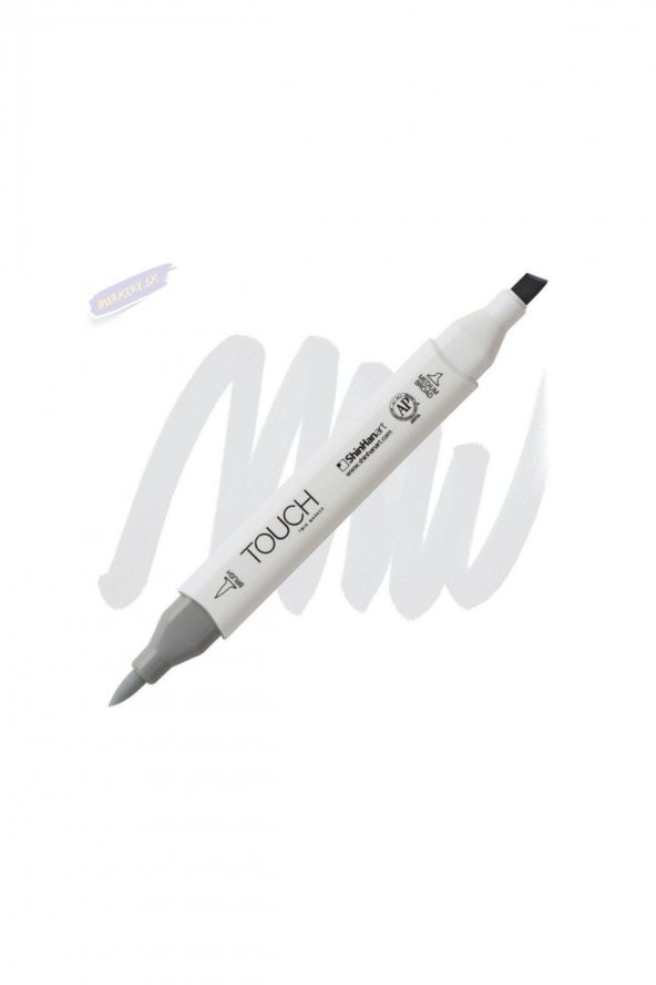 Shinhan Art TOUCH TWIN BRUSH PEN : Çift Taraflı Marker : CG0.5 Cool grey