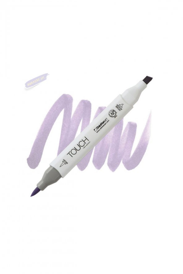 Shinhan Art TOUCH TWIN BRUSH PEN : Çift Taraflı Marker : P145 Pale lavender