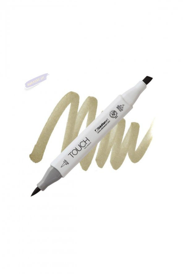 Shinhan Art TOUCH TWIN BRUSH PEN : Çift Taraflı Marker : BR116 Clay
